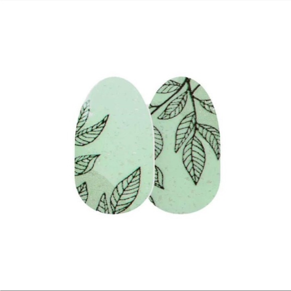 *Retired* Color Street: Leaf of Faith | Mint Green Nature Glitter Spring Summer - Picture 12 of 13